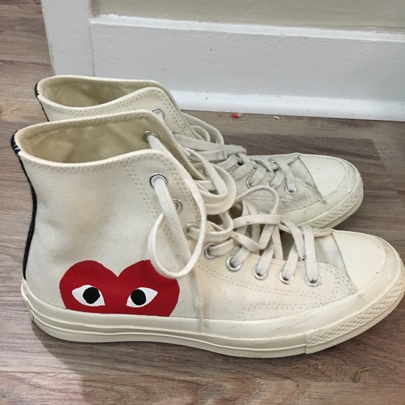 comme des garcons play converse womens